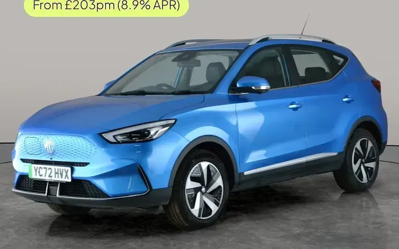 Usado MG ZS Trophy 114 kW (156 HP) 2022 Azul SUV