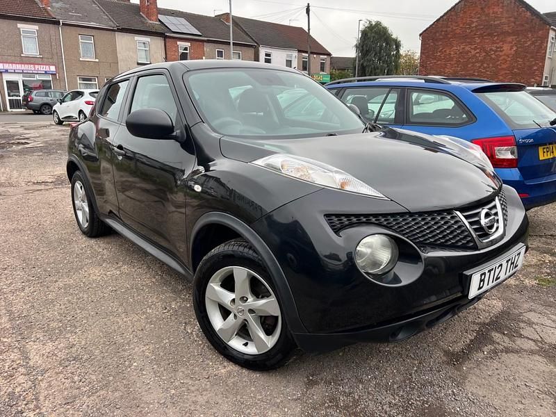 Black Used 2012 Nissan Juke Visia SUV | £2,595 (Fair price) - Image 1/4