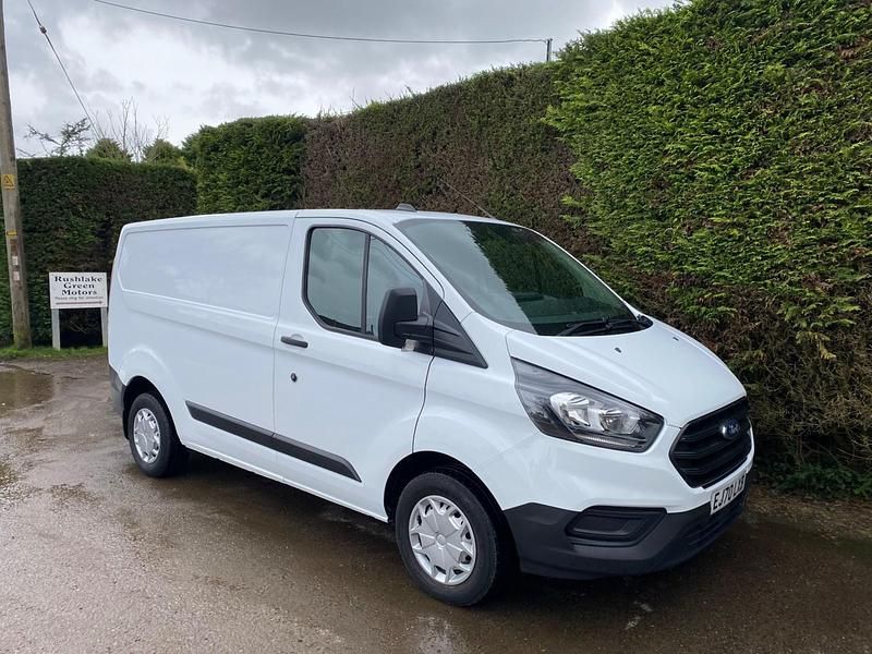 Used Ford Transit Custom 105 HP (77 kW) 2021 White Van
