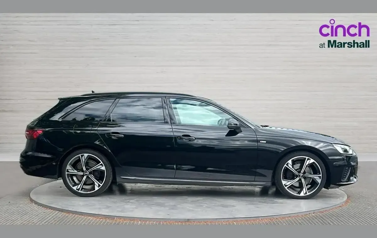Used Audi A4 Black Edition 150 HP (110 kW) 2022 Black Estate