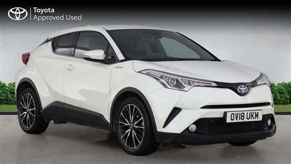 White Used 2018 Toyota C-HR SUV | £15,500 (Fair price) - Image 1/2