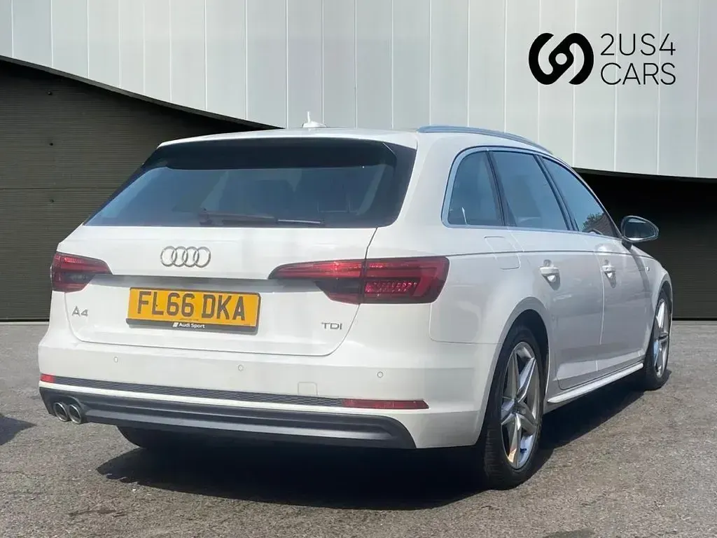 Used Audi A4 S-Line 190 HP (139 kW) 2016 White Estate
