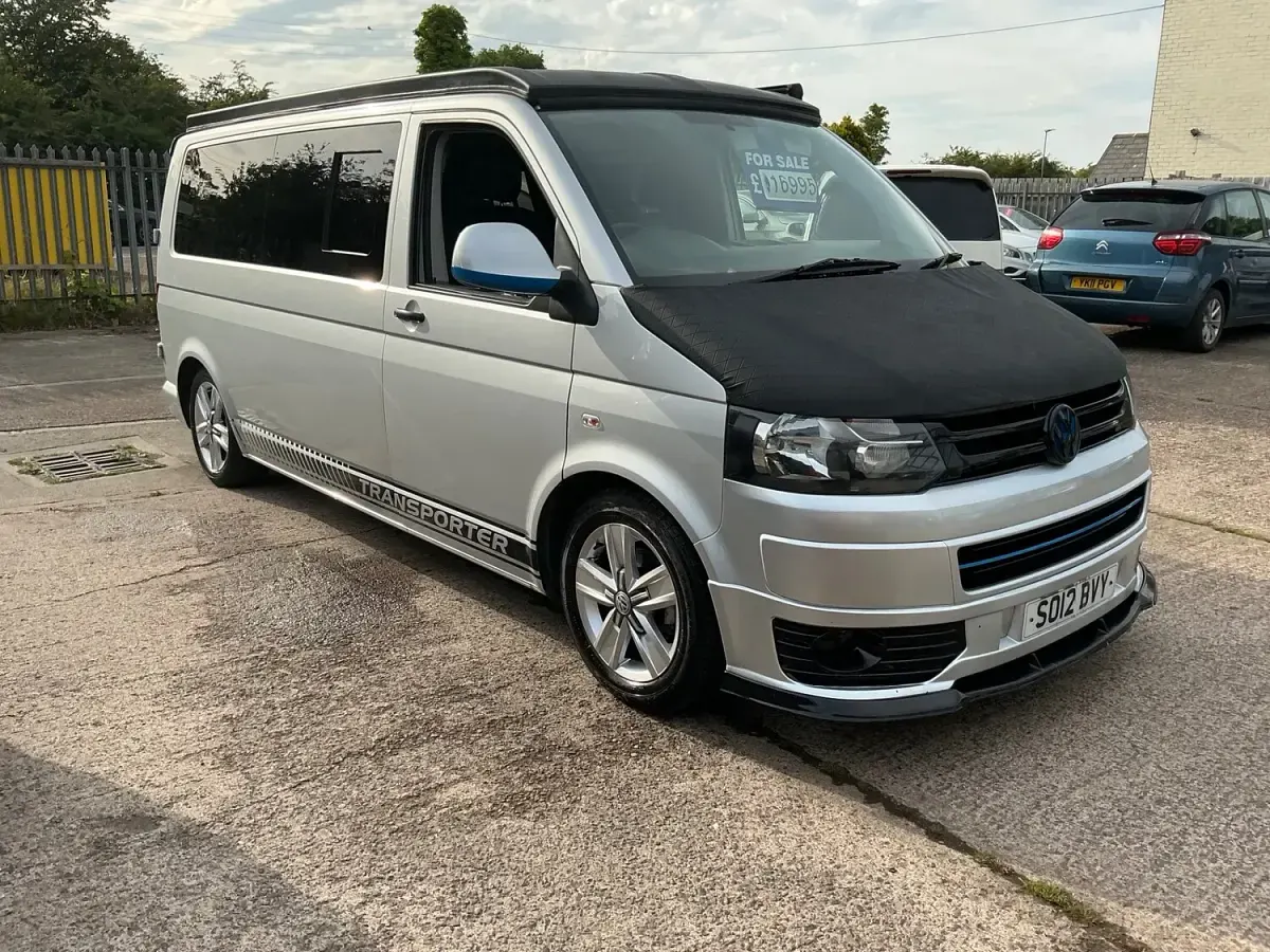 Used VW T5 102 HP (75 kW) 2012 Silver Van