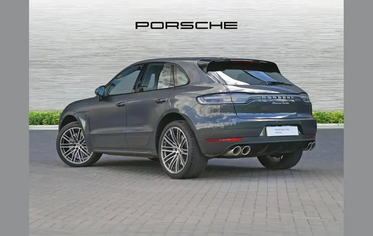Used Porsche Macan Turbo 434 HP (319 kW) 2019 Grey SUV