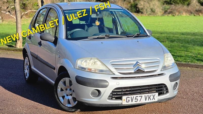 Silver Used 2007 Citroën C3 Hatchback | £1,250 (Fair price) - Image 1/4