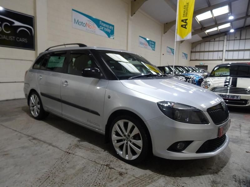 Silver Used 2013 Skoda Fabia vRS Estate | £8,500 (Expensive) - Image 1/4
