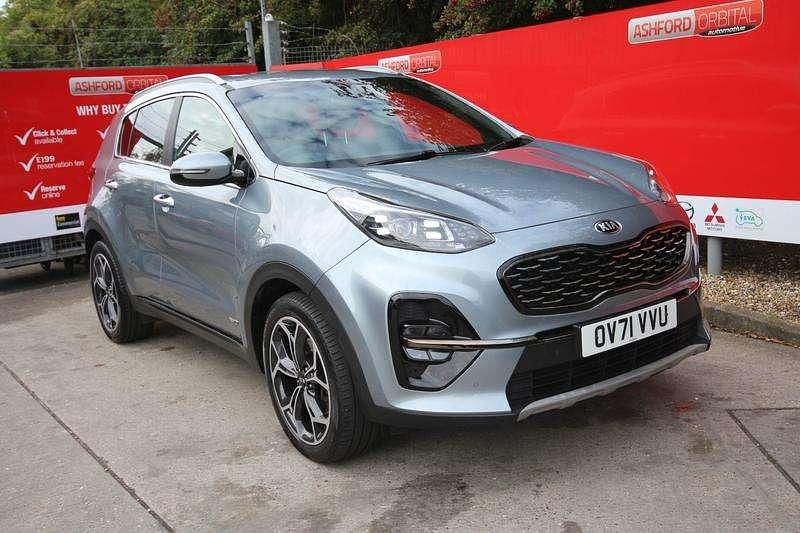 Silver Used 2021 Kia Sportage GT-Line SUV | £18,250 (Good price) - Image 1/4