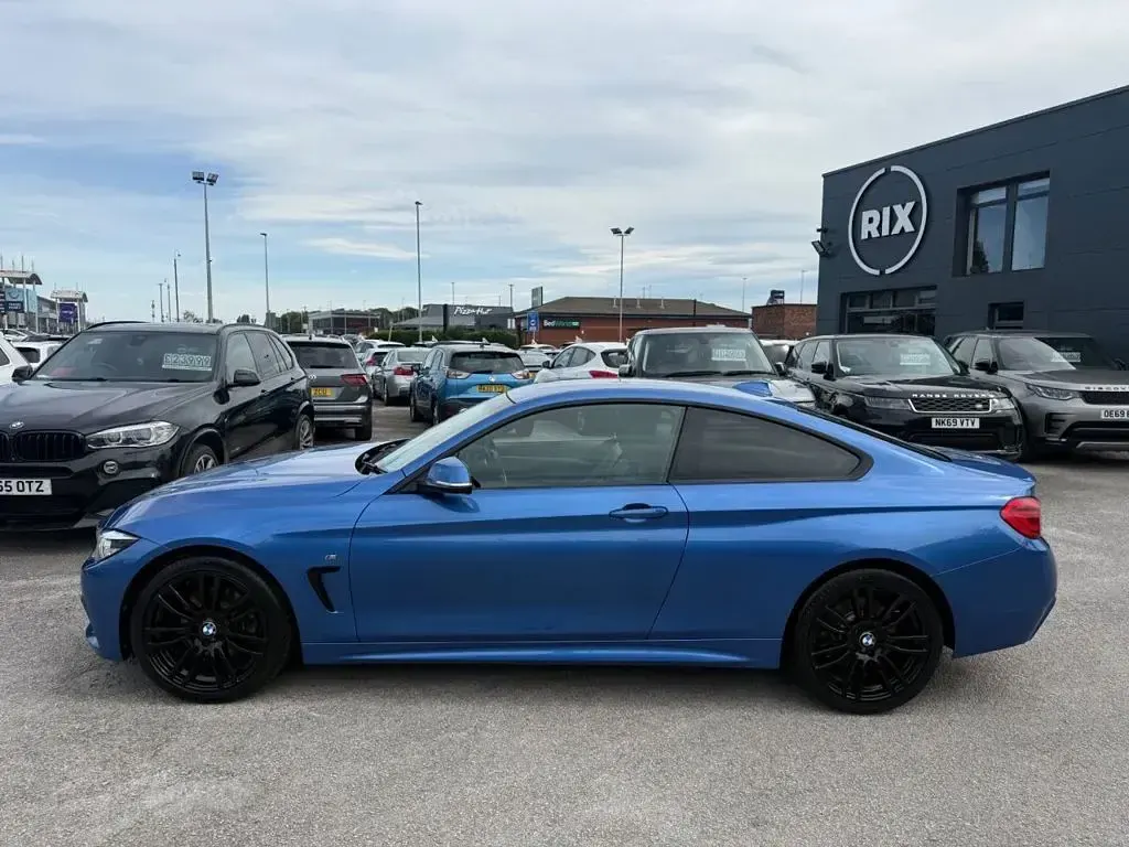 Used BMW 430 M Sport 258 HP (189 kW) 2018 Blue Coupe