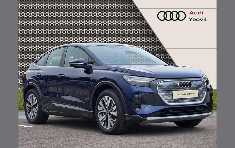 Blue Used 2025 Audi Q4 Sportback e-tron Sport SUV | £40,900 - Image 1/4
