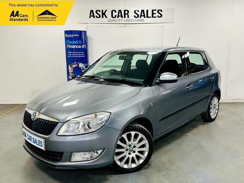 Grey Used 2013 Skoda Fabia Elegance Hatchback | £2,695 (Fair price) - Image 1/4