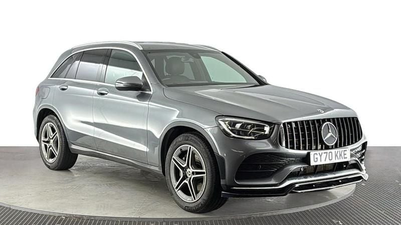 Used Mercedes GLC300 AMG line 258 HP (189 kW) 2020 Grey Estate