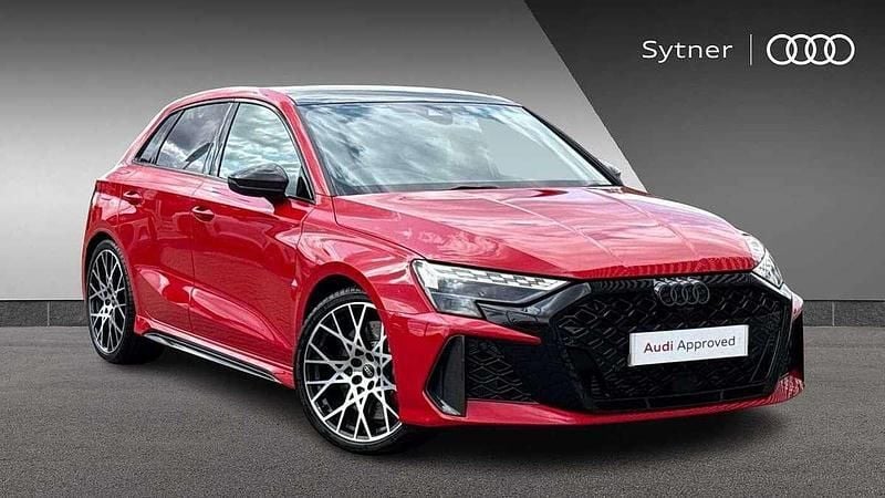 Red Used 2025 Audi RS3 Comfort Hatchback | £62,000 (A bit pricey) - Image 1/4
