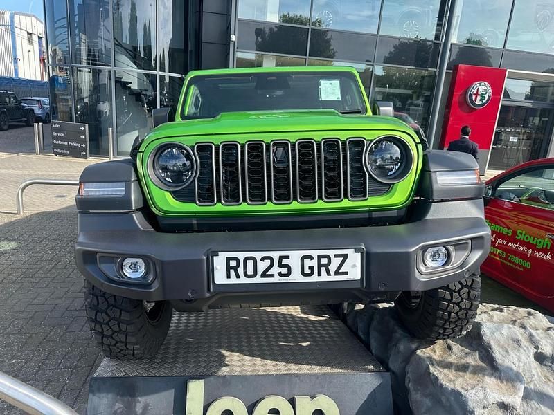 Green New 2025 Jeep Wrangler Rubicon SUV | £58,995 - Image 1/4