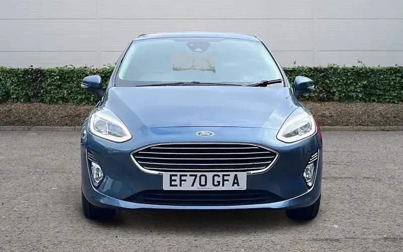 Used Ford Fiesta Titanium 95 HP (69 kW) 2021 Blue Hatchback