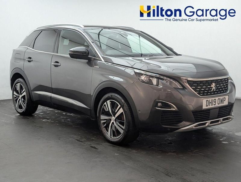 Grey Used 2019 Peugeot 3008 GT-line Hatchback | £11,600 (Good price) - Image 1/4