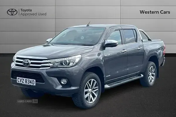 Used Toyota HiLux 150 HP (110 kW) 2019 Grey Pickup