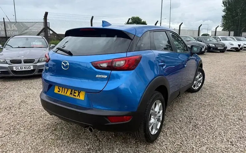 Used Mazda CX-3 150 HP (110 kW) 2017 Blue SUV