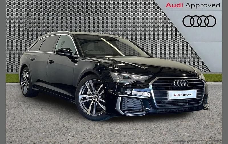 Used Audi A6 S-Line 201 HP (147 kW) 2023 Black Estate