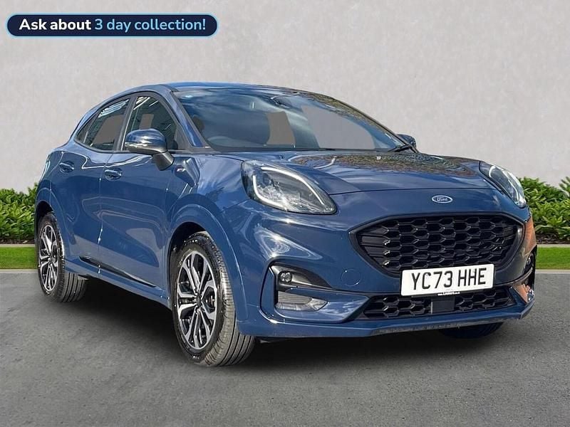 Blue Used 2023 Ford Puma ST-Line Hatchback | £15,695 (Good price) - Image 1/4