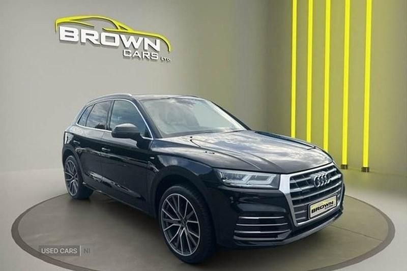 Black Used 2019 Audi Q5 S-Line SUV | £19,450 (Fair price) - Image 1/1