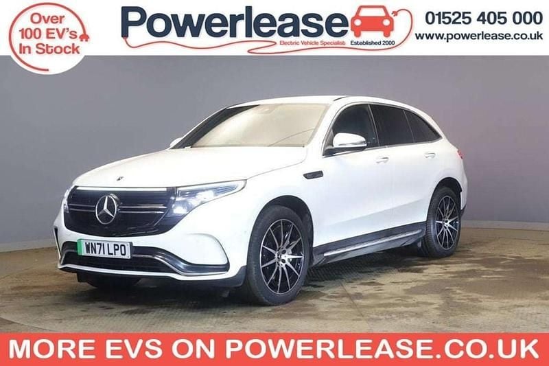 Used Mercedes EQC400 AMG line 300 kW (408 HP) 2021 White SUV