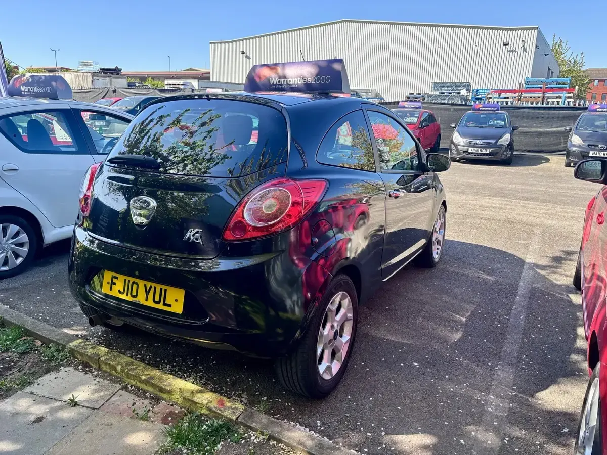 Used Ford Ka Titanium 69 HP (50 kW) 2010 Black Hatchback