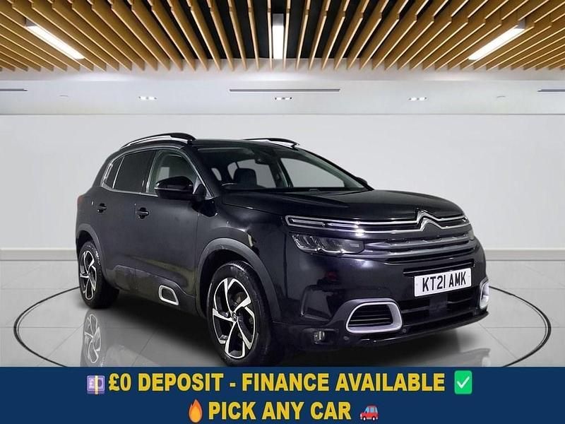 Black Used 2021 Citroën C5 PureTech SUV | £9,899 (Good price) - Image 1/4