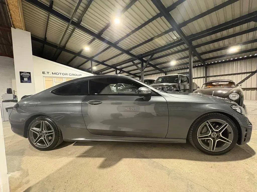 Used Mercedes C200 AMG Line Premium 2018 Grey Coupe