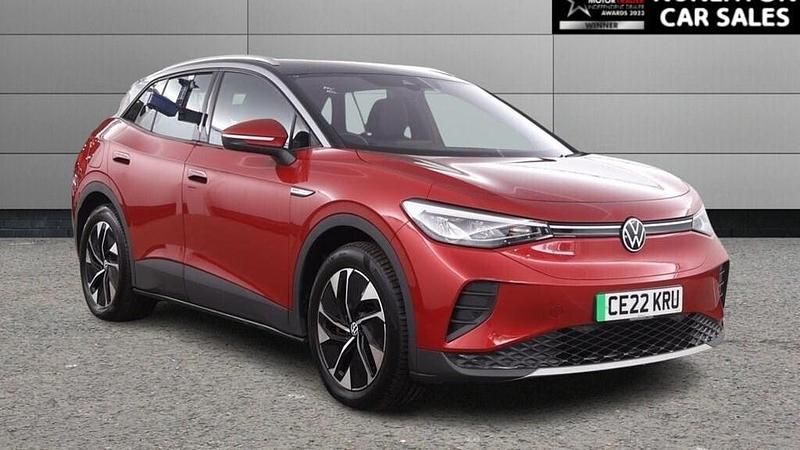 Used VW ID.4 Pro Performance 150 kW (204 HP) 2022 Red SUV
