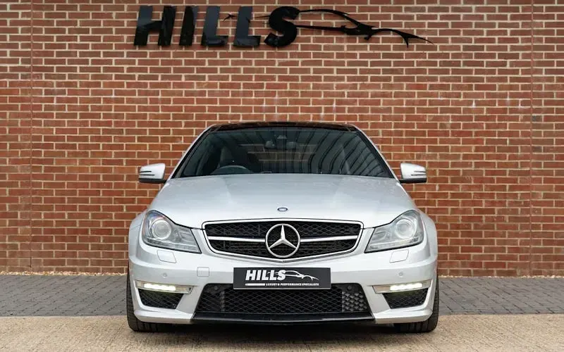 Used Mercedes C63 AMG AMG 457 HP (336 kW) 2014 Silver Coupe