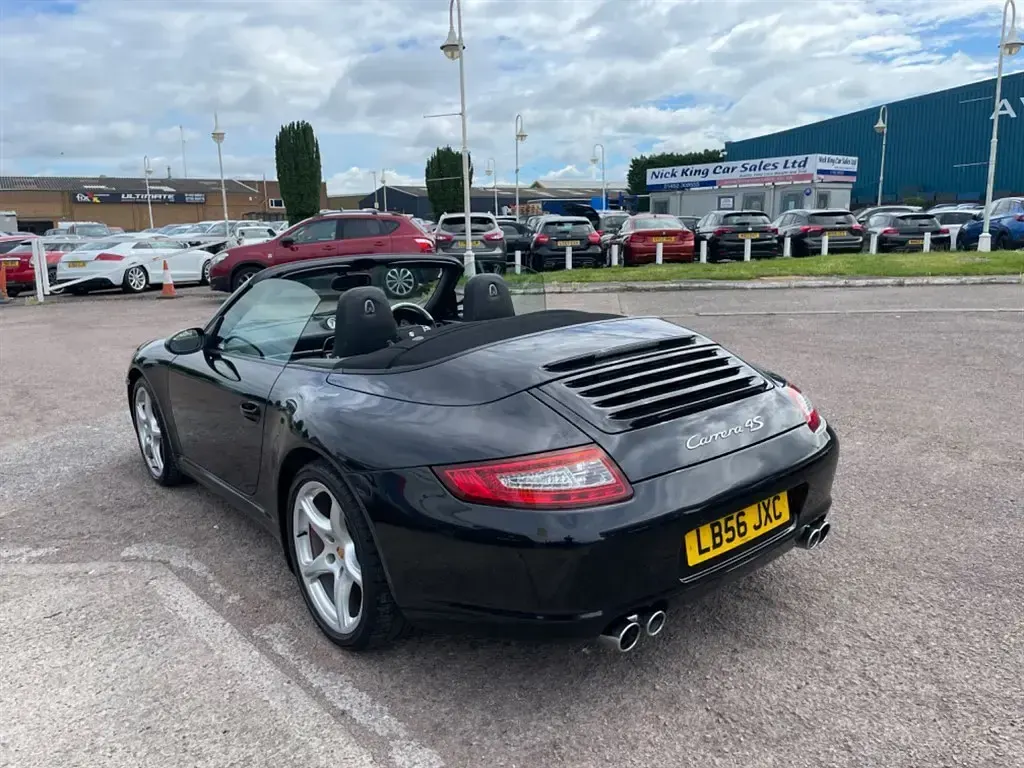 Used Porsche 911 Carrera 4S Cabriolet 350 HP (257 kW) 2006 Black Cabriolet