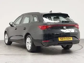 Begagnad Seat Leon SE 130 HK (95 kW) 2022 Svart Kombi