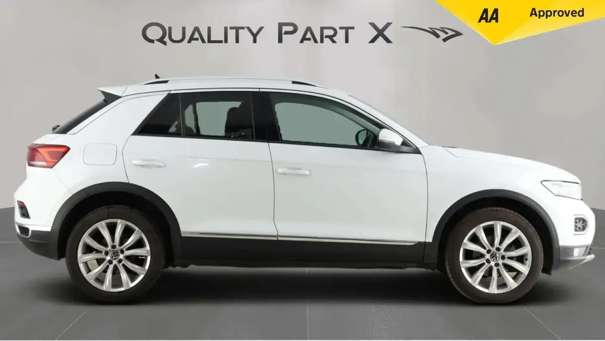 Used VW T-Roc SEL 150 HP (110 kW) 2021 White SUV