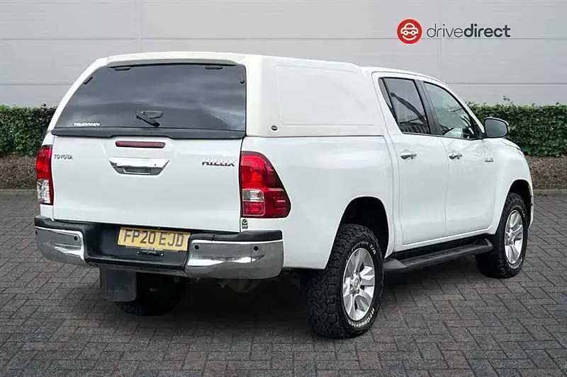 Begagnad Toyota HiLux 150 HK (110 kW) 2020 Vit Pickup