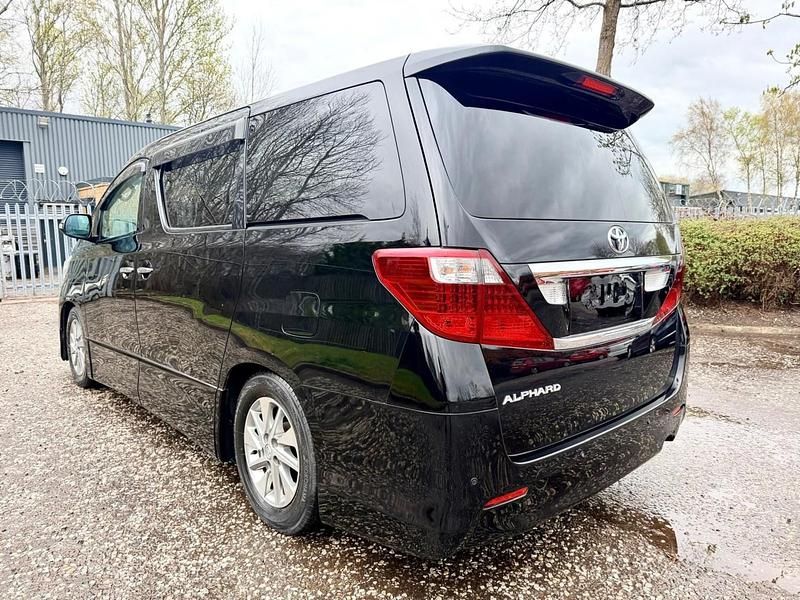 Begagnad Toyota Alphard Edition 2009 Svart Minibuss