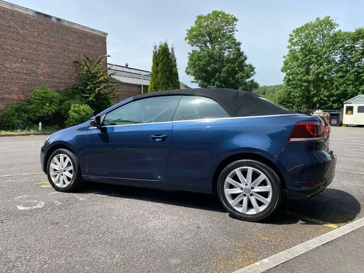 Used VW Golf Cabriolet SE 2015 Blue Cabriolet