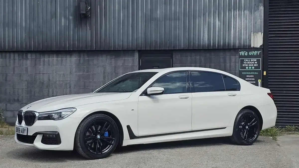 Used BMW 740L M Sport 2018 White Sedan