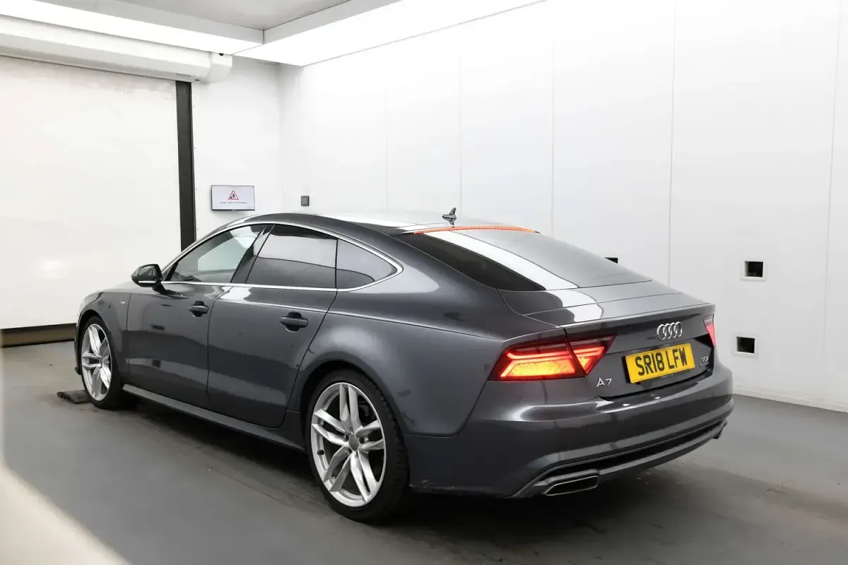 Used Audi A7 Black Edition 2018 Grey Hatchback