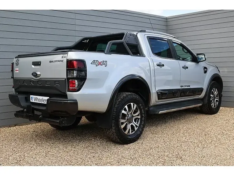 Używany Ford Ranger Wildtrack 200 KM (147 kW) 2018 Srebrny Pickup