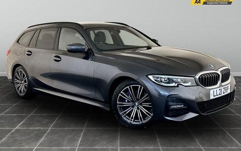 Grey Used 2021 BMW 330 M Sport Estate | £19,495 (Good price) - Image 1/2