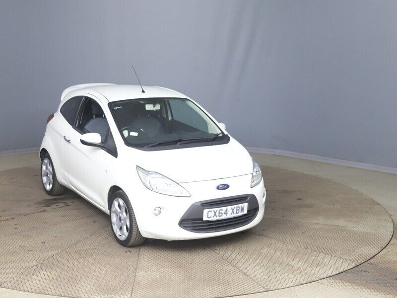 White Used 2014 Ford Ka Titanium Hatchback | £3,280 (Fair price) - Image 1/4