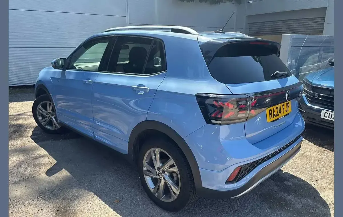 Used VW T-Cross R-line 150 HP (110 kW) 2024 Blue SUV