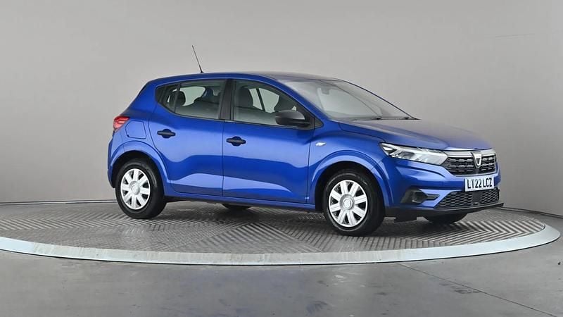 Blue Used 2022 Dacia Sandero Essentiel Hatchback | £8,198 (Good price) - Image 1/4