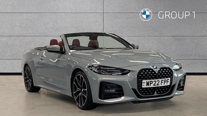 Used BMW 420 M Sport 184 HP (135 kW) 2022 Grey Cabriolet