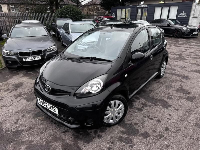 Used Toyota Aygo 2012 Black Hatchback