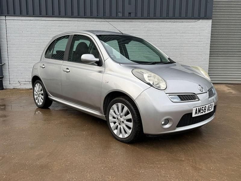 Used Nissan Micra Tekna 2009 Silver Hatchback