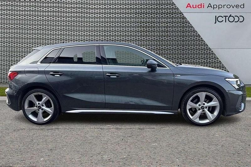 Used Audi A3 S-Line 147 HP (108 kW) 2023 Grey Sedan