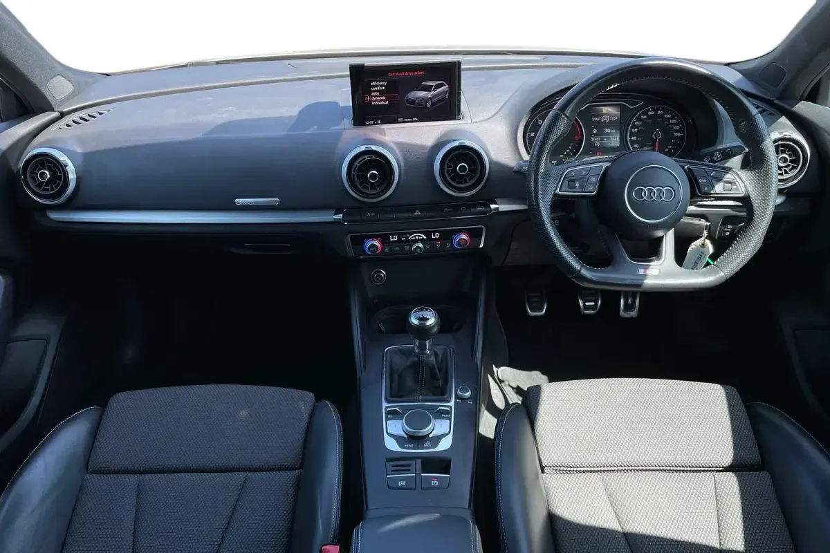 Used Audi A3 Black Edition 2019 Silver Sedan