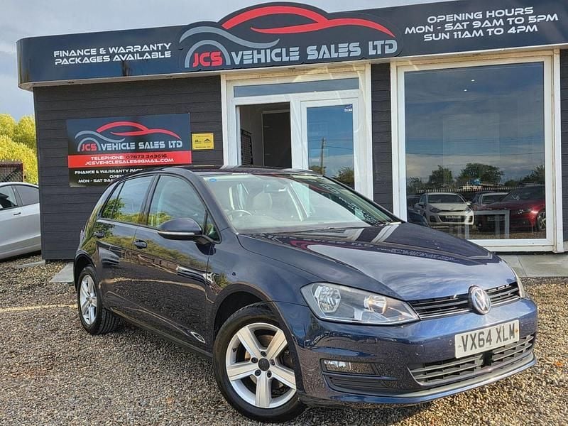 Blue Used 2014 VW Golf VII Match Hatchback | £4,495 (Good price) - Image 1/4