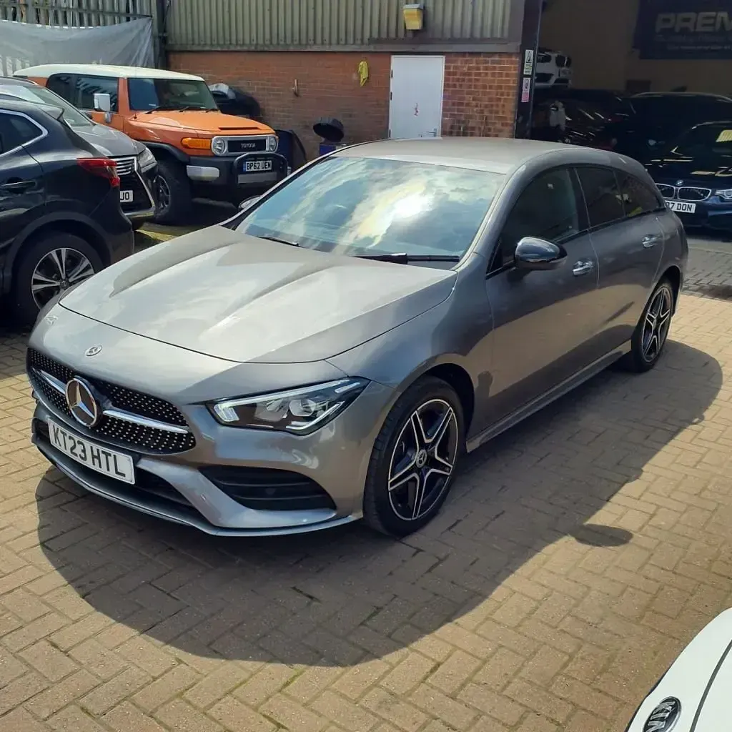 Used Mercedes CLA250e AMG Line Premium 259 HP (190 kW) 2023 Grey Coupe